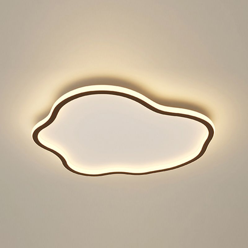 Cloud Aluminum Massimale Monte Light Fixture Modern LED Massimale Montato Light