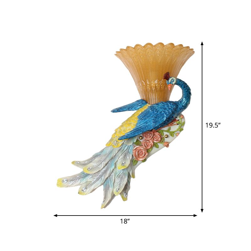 Country Style Flared Wandlauch