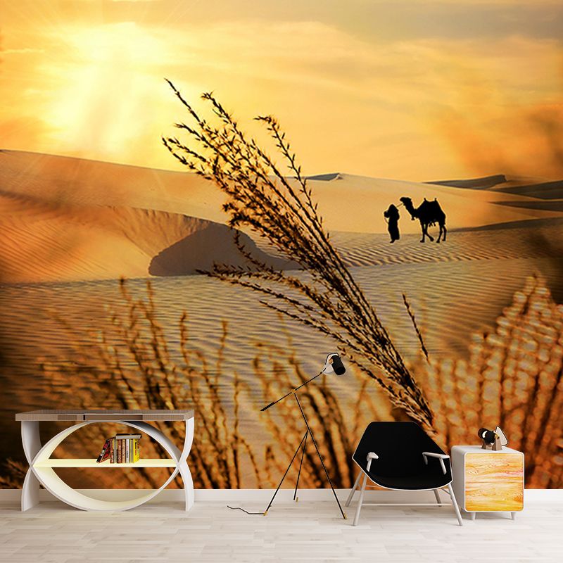 Beautiful Photography Mural Wallpaper Desert Environment Friendly Indoor Wall Mural