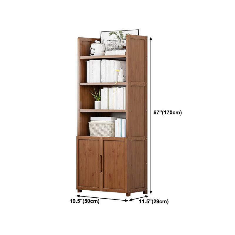 11.42"W Bookshelf Contemporary Style Bookcase for Office and Study Room