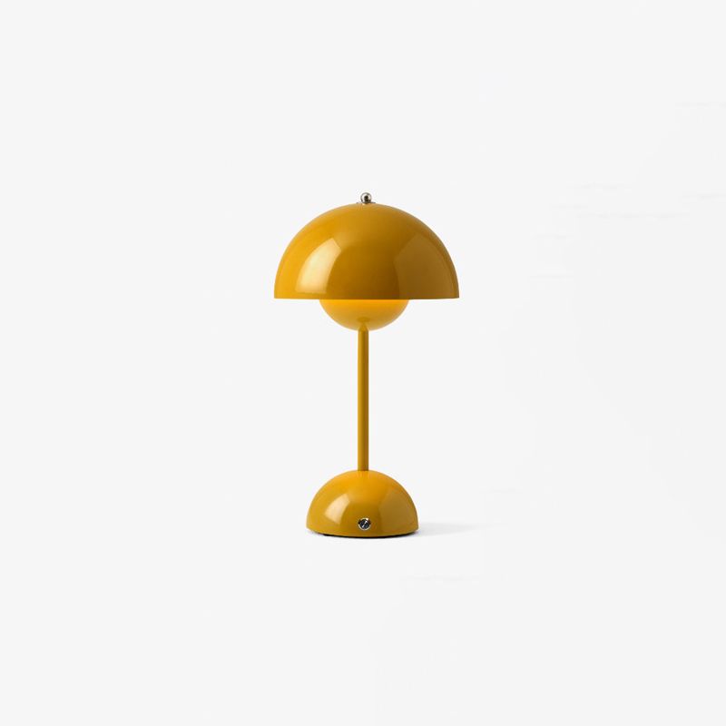 Macaroon Dome Shade Tischlampe, einfaches Metalltischlicht mit Ein/Aus -Schalter