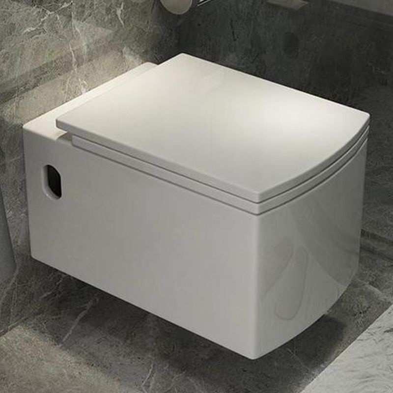 Wall Mount Porcelain Flush Toilet One-Piece Toilet Modern Toilet Bowl