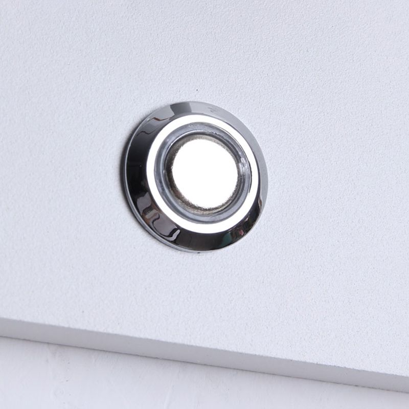 Modern Simple Wall Light Square Shape Wall Lamp with Aluminum Shade for Bedroom