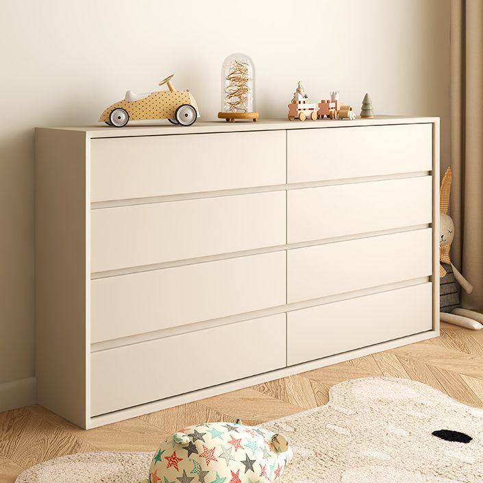 Modern Storage Chest Dresser Wooden Storage Chest with 8 Drawers