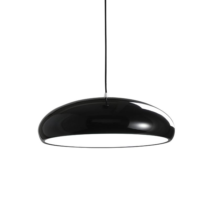 Macaron Style Hanging Light Fixture 1-Light Pendant Light with Aluminum for Living Room