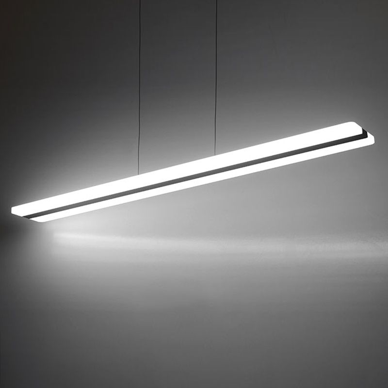 LED -Rechteckform Hanging Lampe moderne einfache Anhängerleuchte für Esszimmer