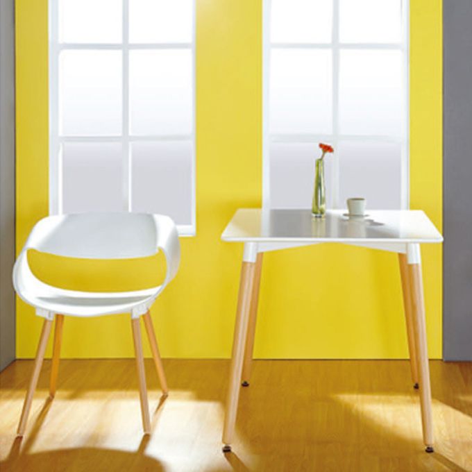 Contemporary Arm Dining Chair Indoor Solid Wood Dining Chair