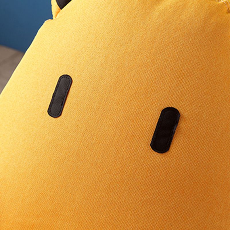 Canvas Parsons Chair Armless Tight Back Chair for Living Room