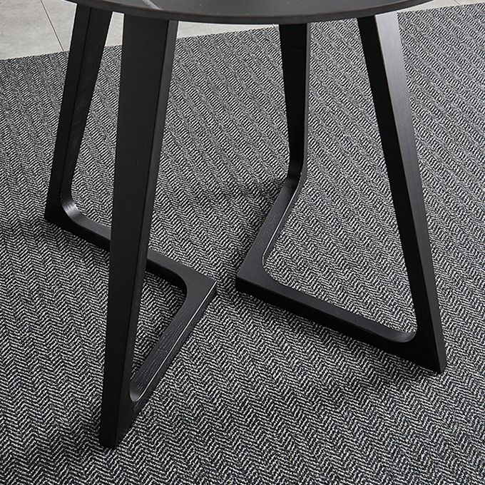 Mesa de comedor de piedra sinterizada de forma cuadrada industrial Mesa de comedor estándar para la cocina