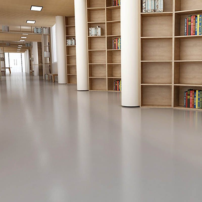 Modern Style PVC Flooring Pure Color Waterproof Fire Resistant PVC Flooring