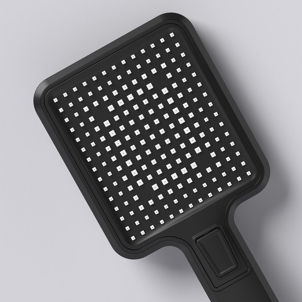 Modern Adjustable Spray Pattern Water Flow Shower Faucet Shower Hose Shower System on Wall