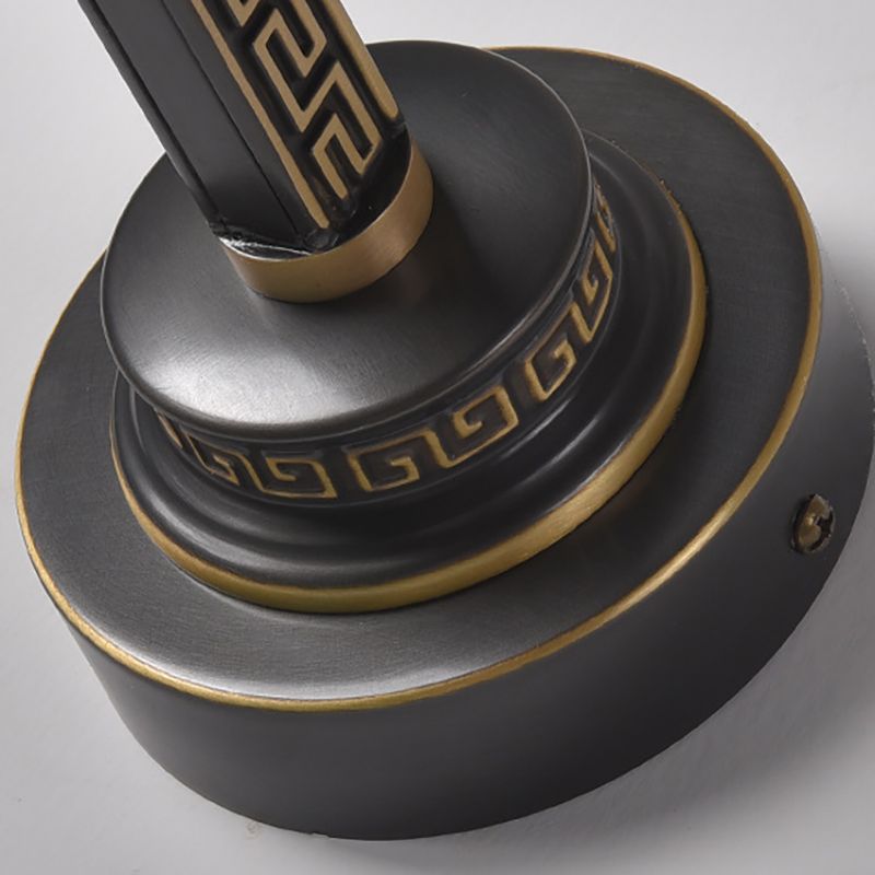 LED Metall Waschtischlampe Klassiker Schwarz verlängerte Badezimmerleuchte im natürlichen Licht, 14 "/18"/23 "W.