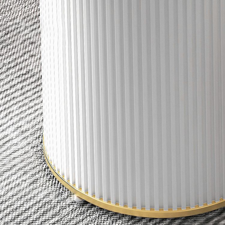Metal Modern Oval Dining Table Sintered Stone Indoor Table for Dining Room and Kitchen