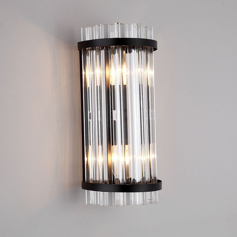 Geometric Wall Mount Lighting Simple Crystal 1 Light Wall Mounted Light for Bedroom