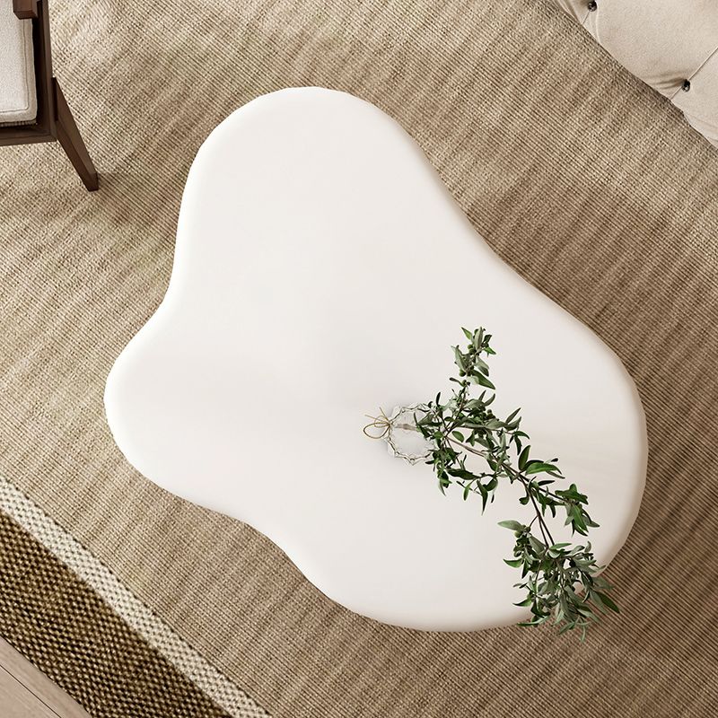 Scandinavian Wooden Coffee Cocktail Table Free form 3 Legs Cocktail Table