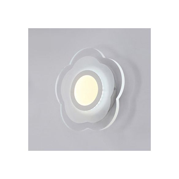 Triángulo/redondo/cuadrado Corredor de pared Lucina Luce de acrílico Lámpara de pared de LED acrílico en cálido/blanco