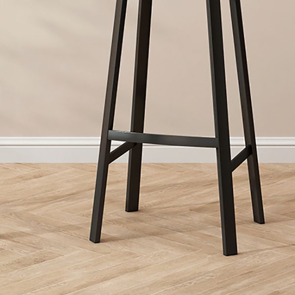 Modern Stackable Counter Height Stools Backless Bar Stools for Restaurant