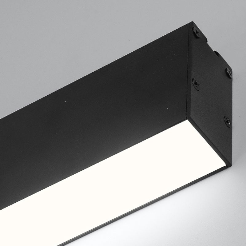 Rectangle LED Flush Monte Light Modern Simple Massimale Lampada per Living Room