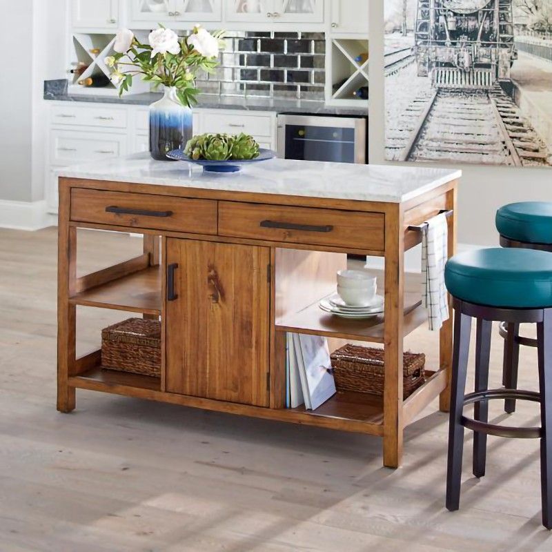 Dining Room Prep Table Modern Rectangular Wood Kitchen Island Table