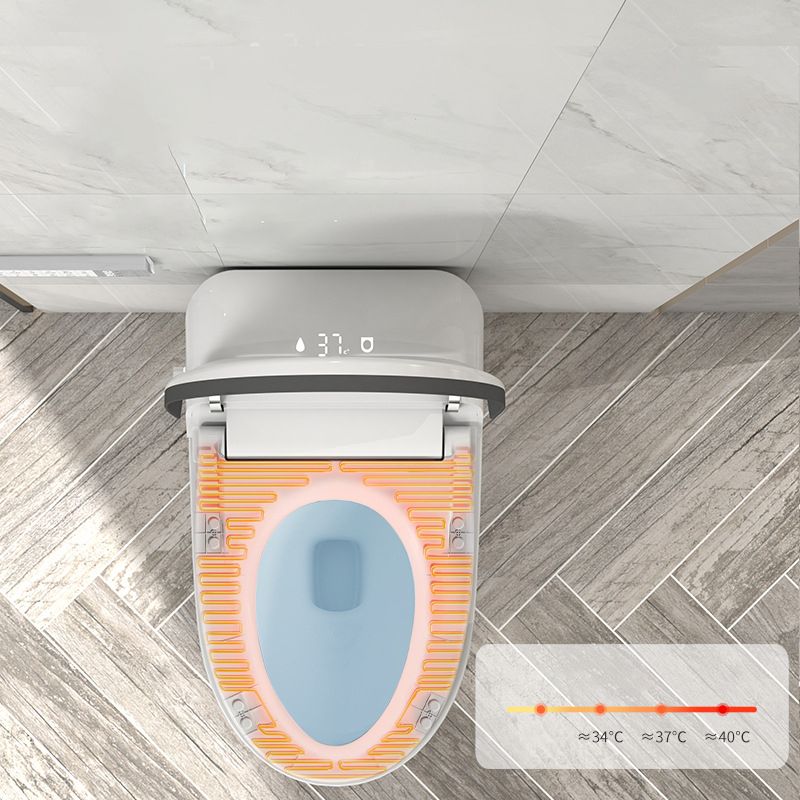 Modern Indoor Siphon Jet Toilet Bowl Floor Mounted All-In-One Toilet