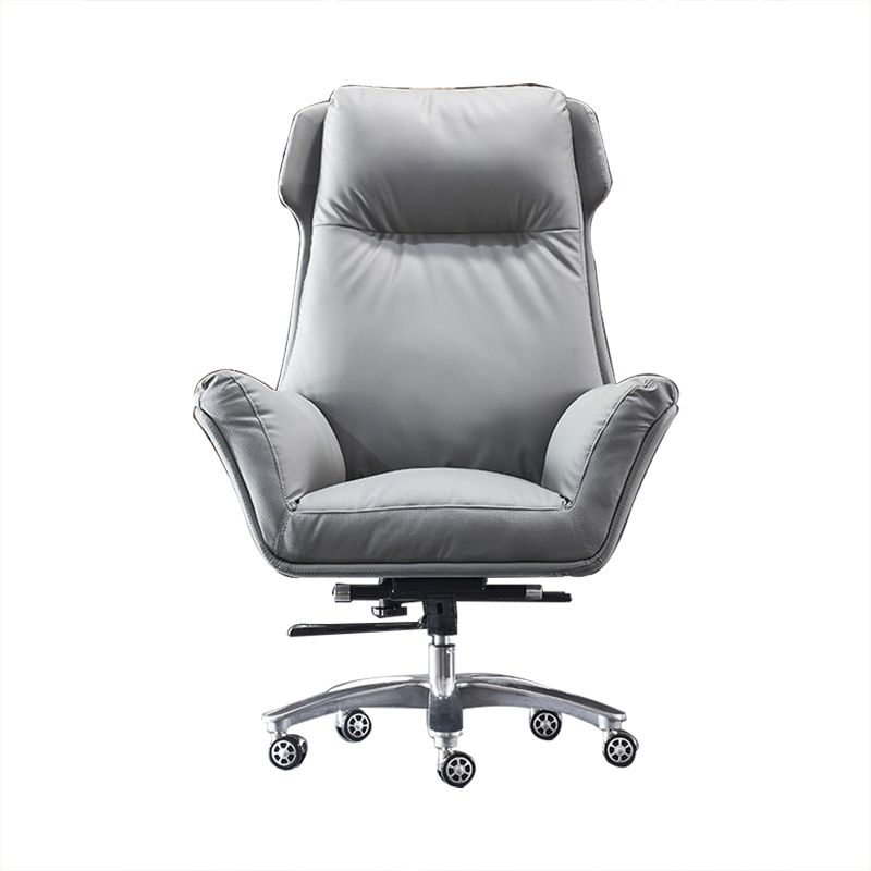 Modern Executive Swivel Office Chair High Back Armless Managers Chair