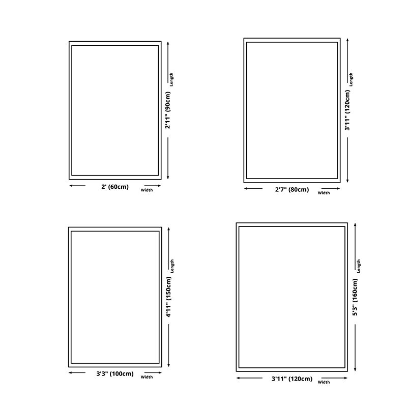 Luxury Area Carpet Funky Contrast Panel Rug Washable Polyester Stain Resistant Carpet for Home Decor