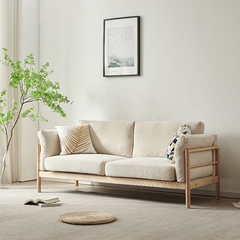 Canapé arrière en vrac contemporain 32,68 "High Pillow Top Top Tissu Fabric pour le salon