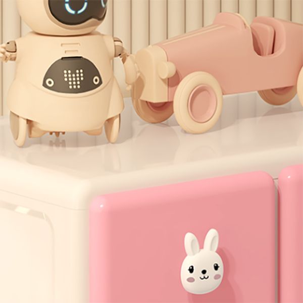 Plastic with 6 Drawer Contemporary with Lower Storage Drawers Wardrobe Armoire