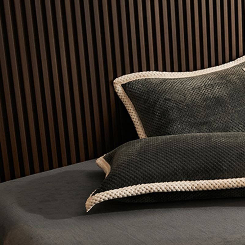 Soild Elegand Bed Sheet Set Flannel Fitted Sheet for Bedroom