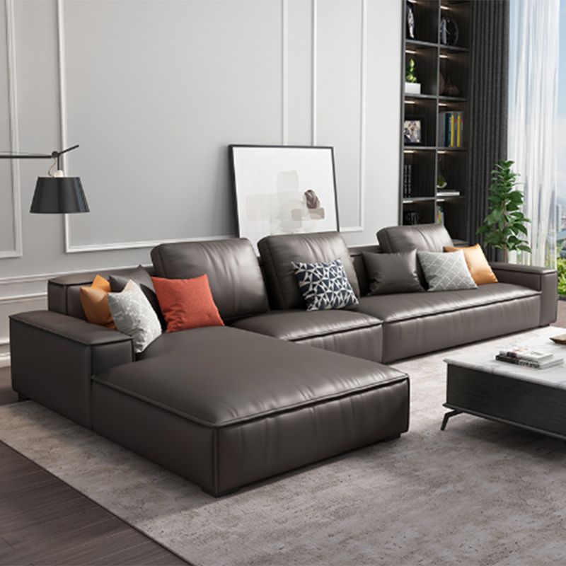 Nordic Style Sofa Bed Sponge/latex Cushion Filled Imitation Leather/sofa