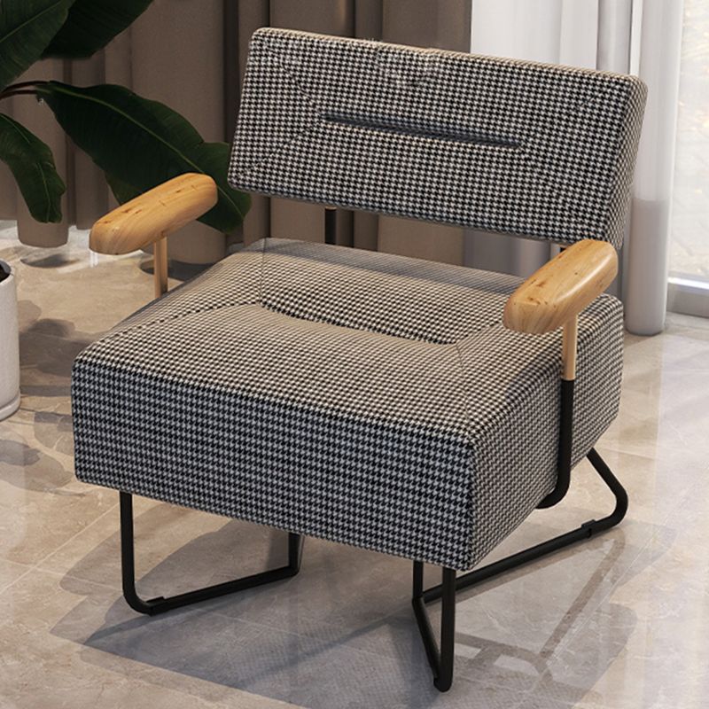 29.92" Wide Arm Chair Cotton Blend Arms Included Chair for Bedroom