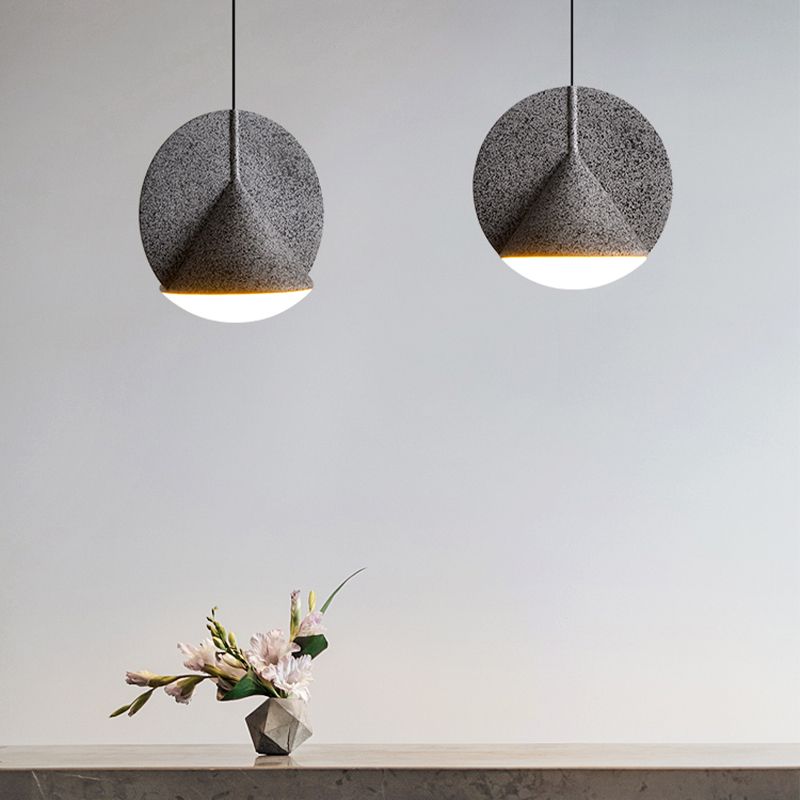 Esszimmerharz hängen Deckenleuchte moderne abgerundete Suspensionsbeleuchtung