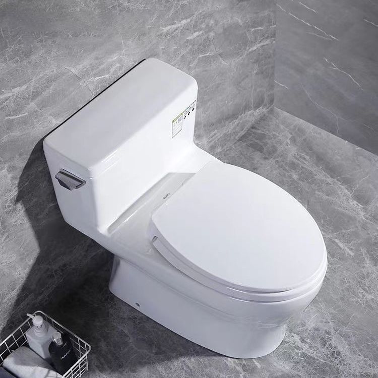 Porcelain Siphon Jet Toilet Floor Mounted One Piece Toilet Urine Toilet