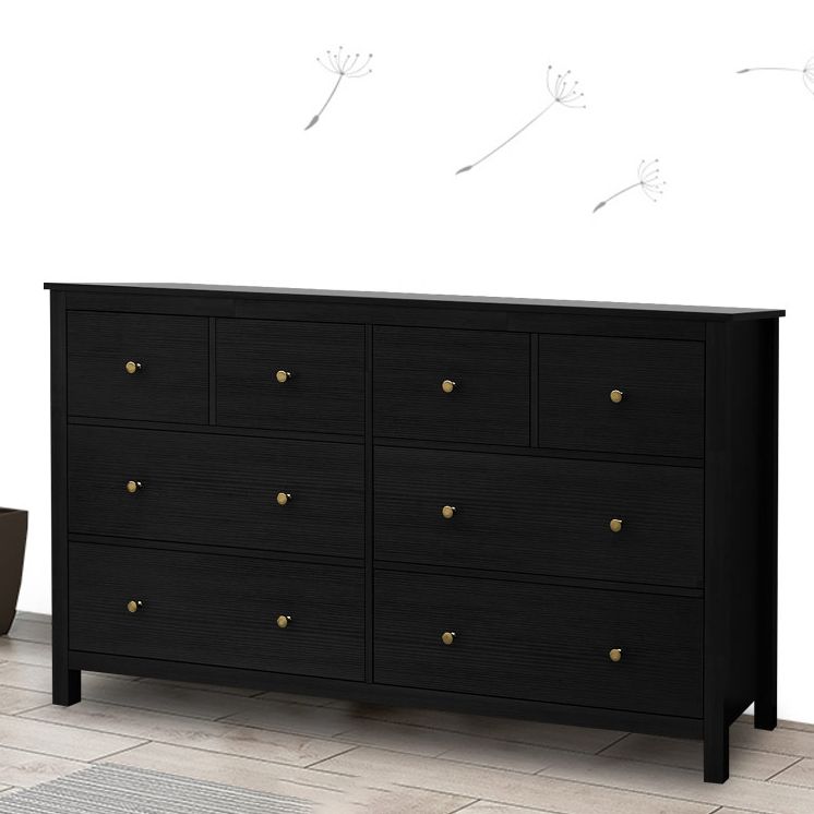 Classic Glam Storage Chest Wooden Storage Chest Dresser with Drawers