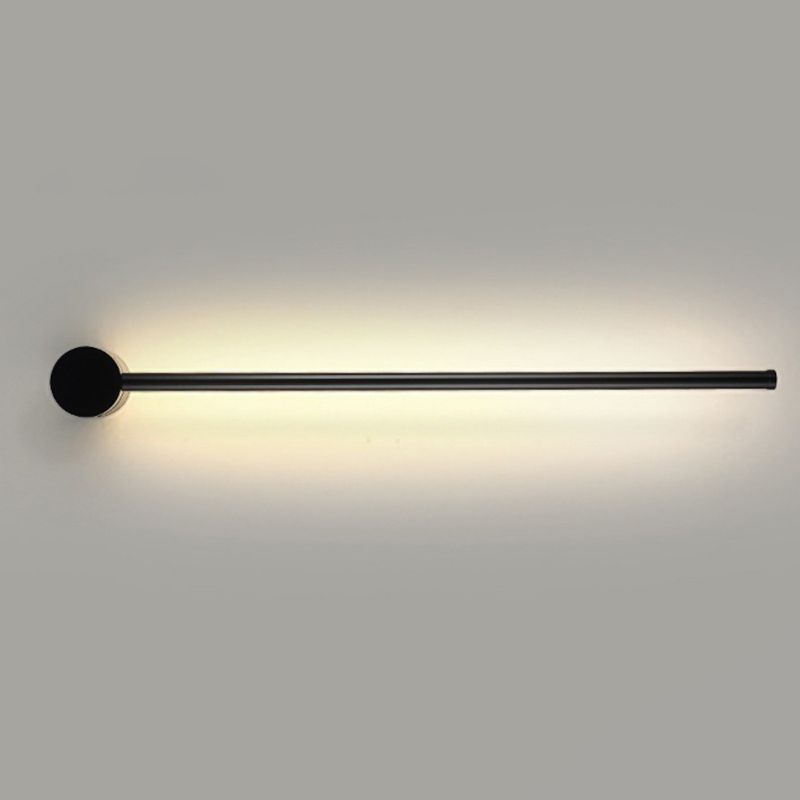Minimalism Aluminum Alloy LED Wall Lamp Contemporary Style Long Strip Sconce Lights for Living Room