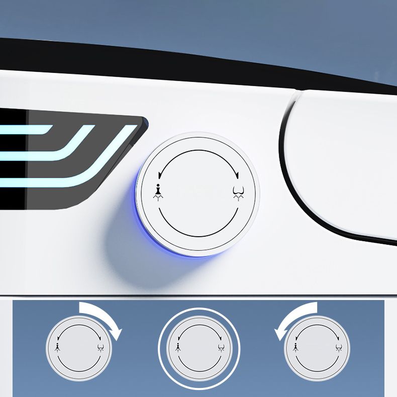 Modern One Piece Toilet Concealed Tank Toilet Bowl for Washroom