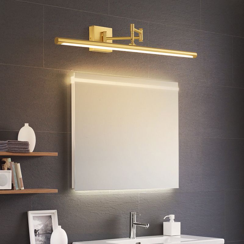 Moderni tubi in stile minimalista Luci da vanità montate a parete con il bagno