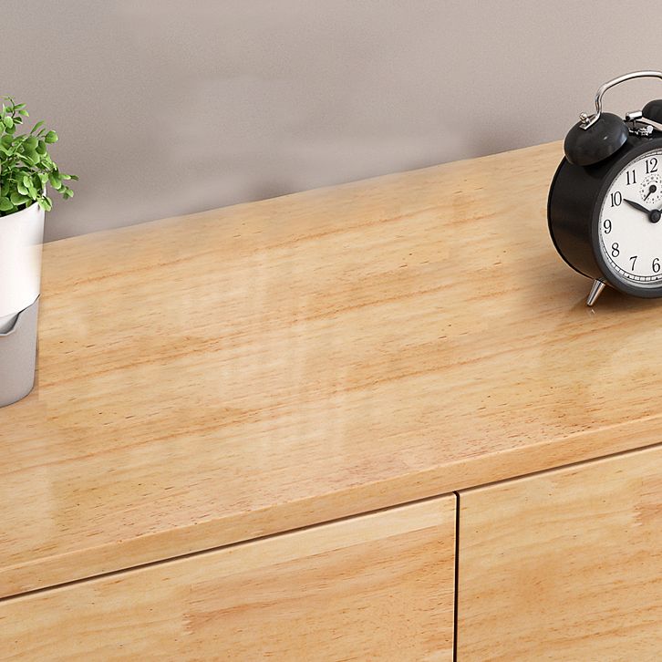 Ultra Modern Lingerie Chest Rubber Wood Storage Chest Dresser for Bedroom