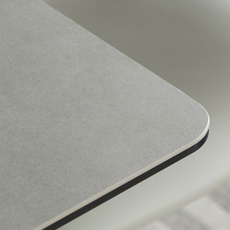 Modern Dining Set 1/4/5/7 Pcs Sintered Stone Dining Table and Chairs with Solid Wood Frame