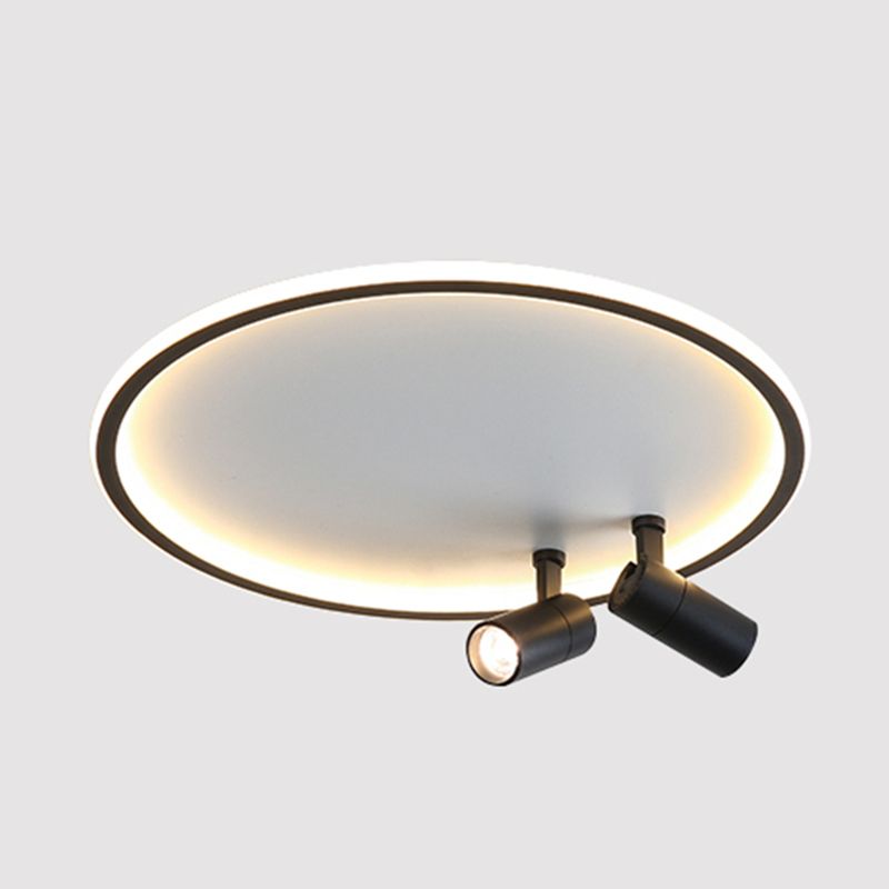 Luminaire de plafond géométrique Style nordique en métal LED luminaire de montage au plafond