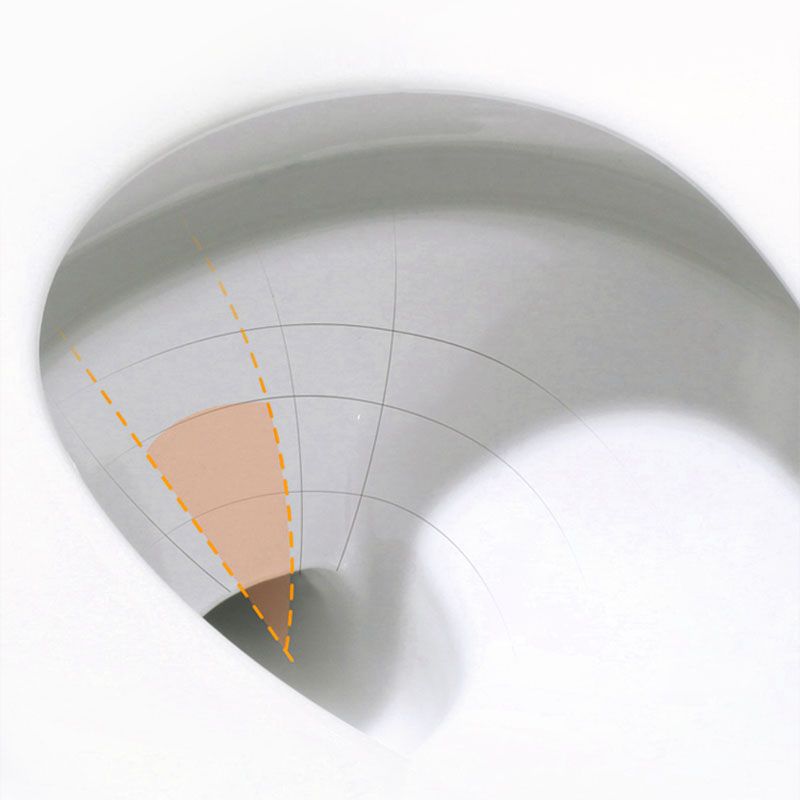 Siphon Jet Flush Toilet Modern One-Piece Toilet with Slow Close Seat