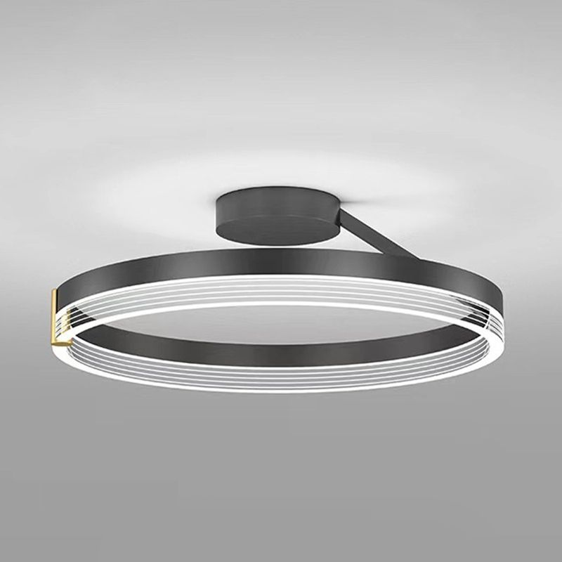 Lampada del soffitto a forma ad anello Lampada del soffitto a sfioramento a filo a filo a filo a filo a sfioramento