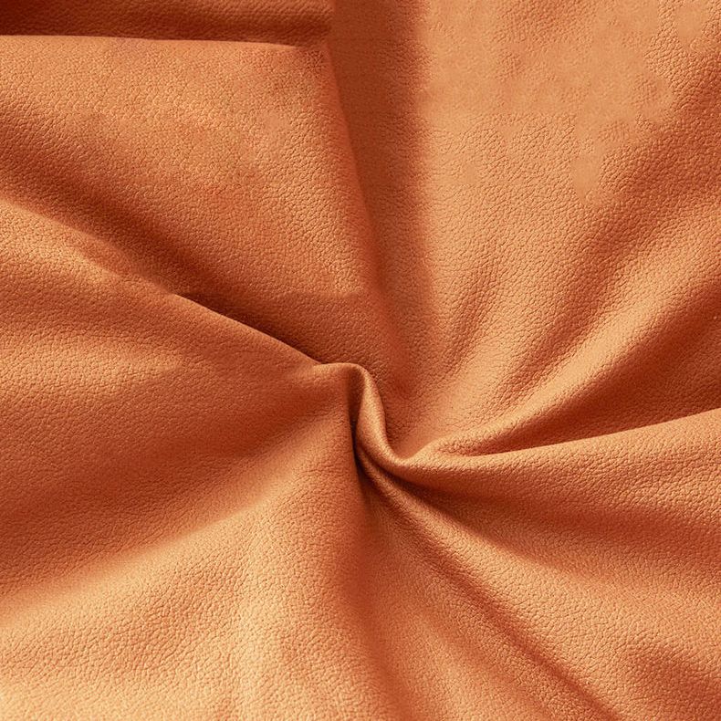 Leisure Glider Chair Pure Color Water Resistant Faux Leather Chair with Ottoman