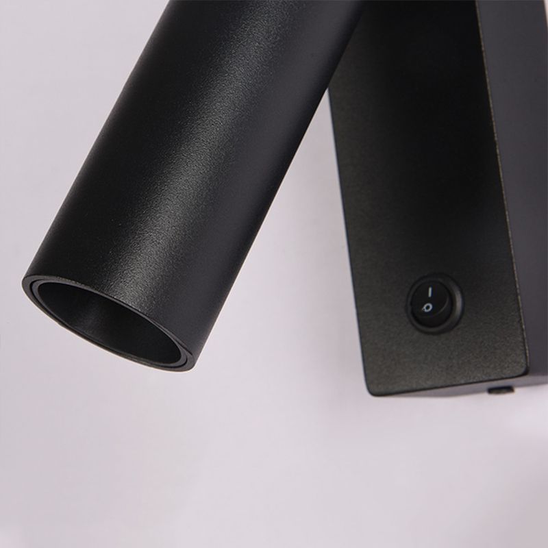 Moderna lampada da parete a parete in alluminio a 1 luce Sfonce a parete regolabile per camera da letto