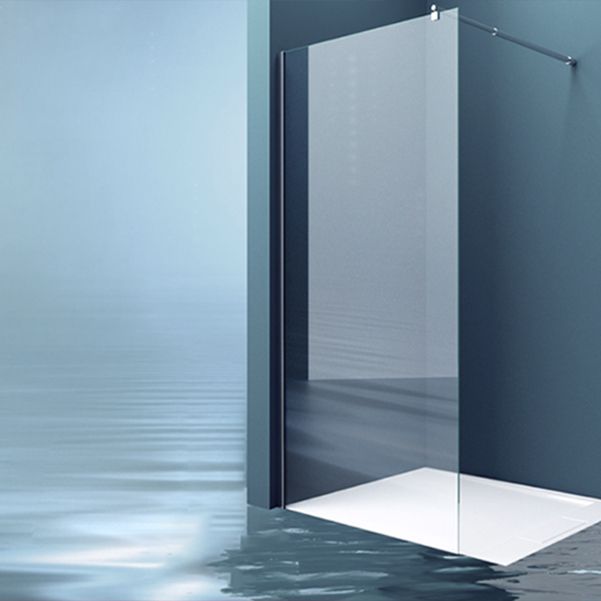 Single Fixed Transparent Fixed Glass Panel Frameless Fixed Glass Panel