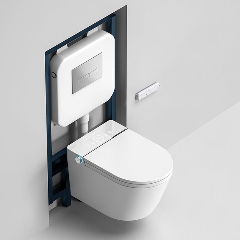 Modern Wall Mount Urine Toilet Siphon Jet Toilet Bowl with Toilet Seat
