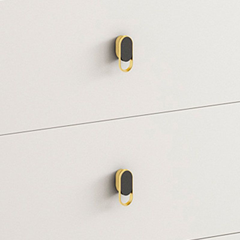 Stone Contemporary Storage Chest Bedroom Chest with Black Legs