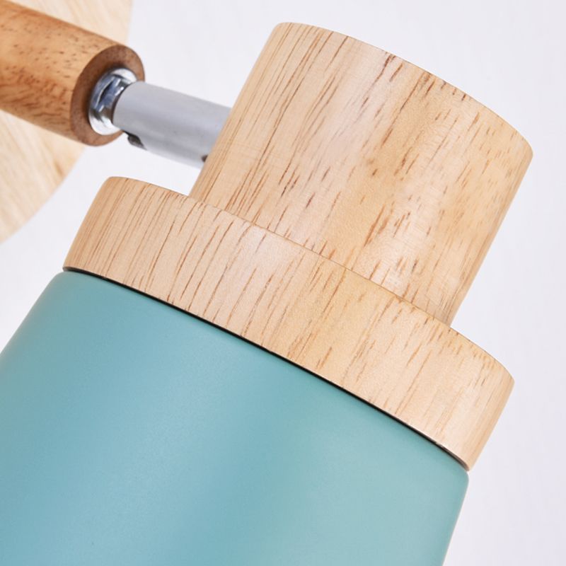 1-Light Tapered Wall Light Sconce Modern Style Metal Wall Mounted Lights