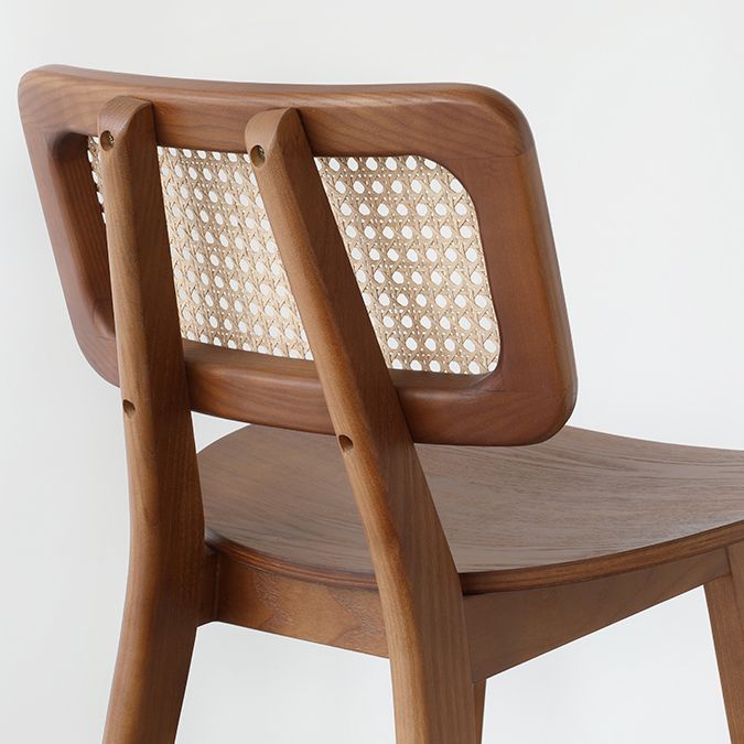 Solid Wood Bar Stool Modern Backrest Counter Stool for Bristol