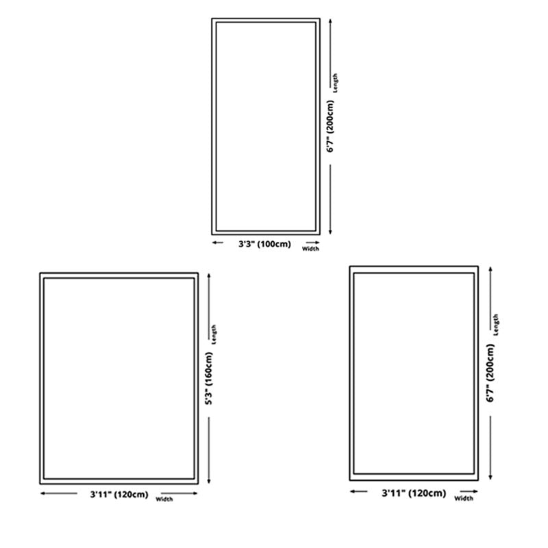 Simplicity Checkered Pattern Rug Polyester Indoor Carpet Stain Resistant Area Rug for Living Room